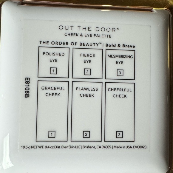 Ever Beauty Out the Door Cheek & Eye Palette - Picture 5 of 5